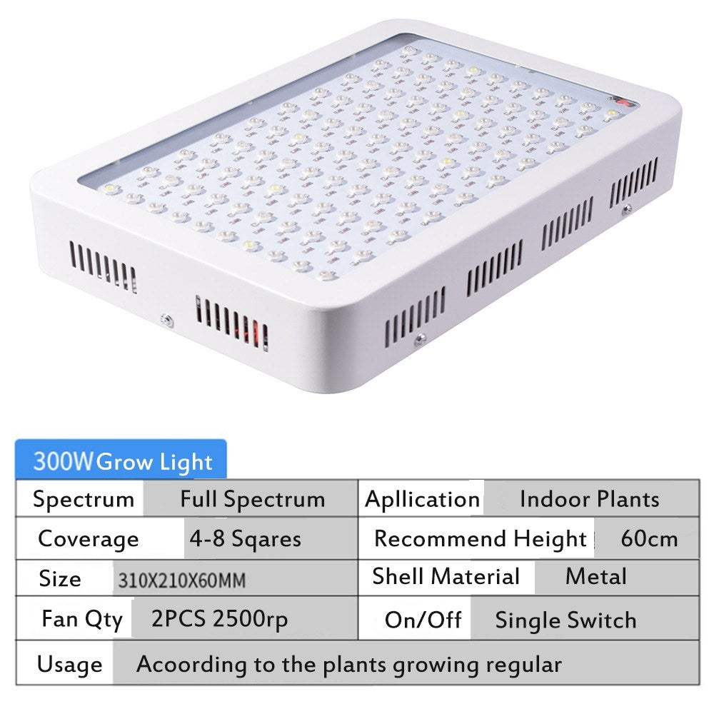 LED Grow Light Bulbs Full Spectrum UV IR Hydroponic Growing Lamp for Greenhouse Seed Starting