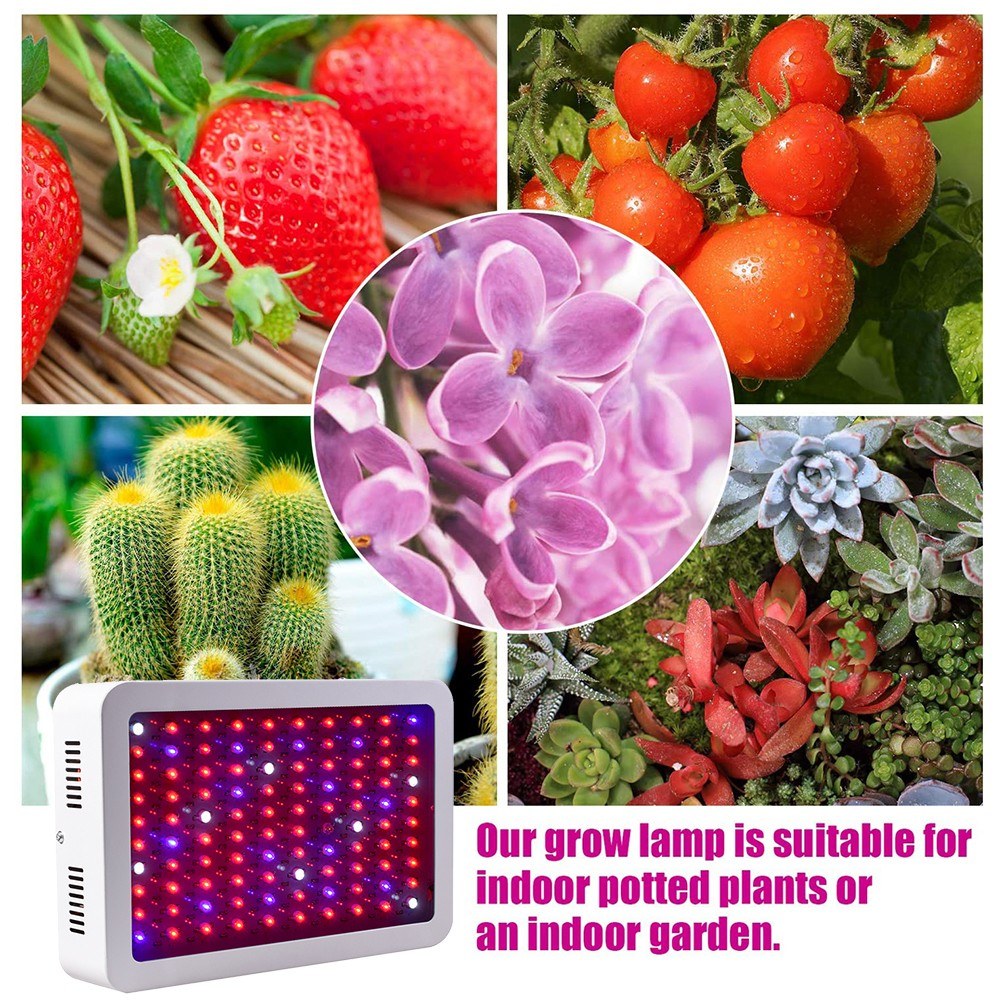 LED Grow Light Bulbs Full Spectrum UV IR Hydroponic Growing Lamp for Greenhouse Seed Starting