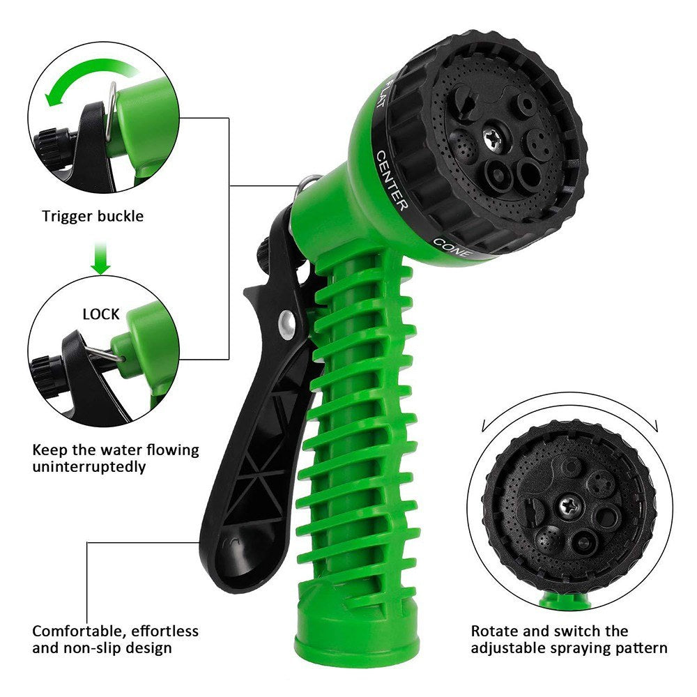 23M / 75ft Garden Hose Upgrade Expandable Magic Flexible Water Hose Plastic Hoses Pipe