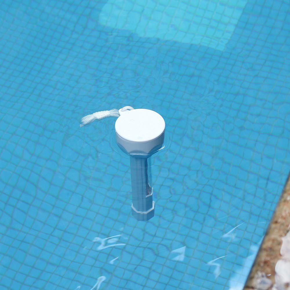 Swimming Pool Floating Thermometer Easily Readable Thermograph Water Temperature Testing Tool with String