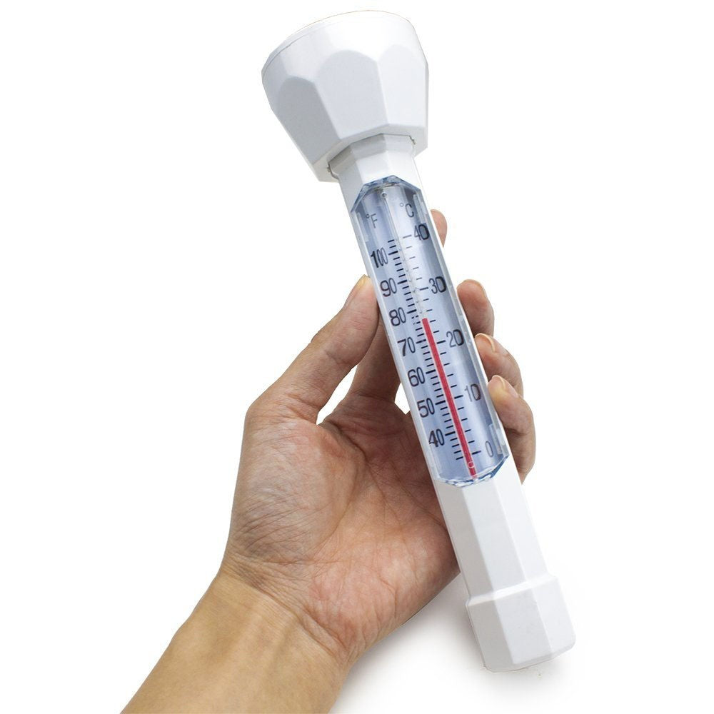 Swimming Pool Floating Thermometer Easily Readable Thermograph Water Temperature Testing Tool with String