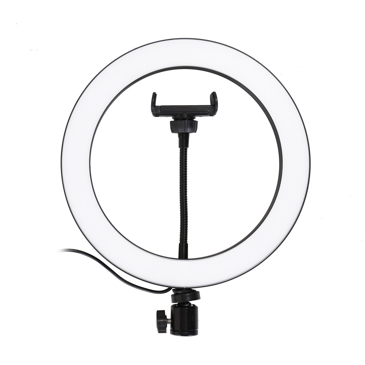 Alloy Photography LED Selfie Ring Light Dimmable Photo Camera Phone Lamp with 1.6M Stand Tripod