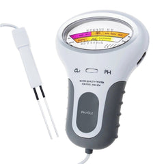 2 in 1 PH Chlorine Meter Tester Water Quality Testing Device Measuring For Pool Aquarium