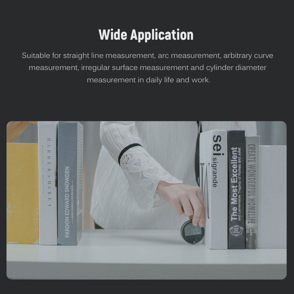 8 in 1 Electronic Ruler LCD Display Range Finder 99m High Accuracy Handheld Length Measuring Tool