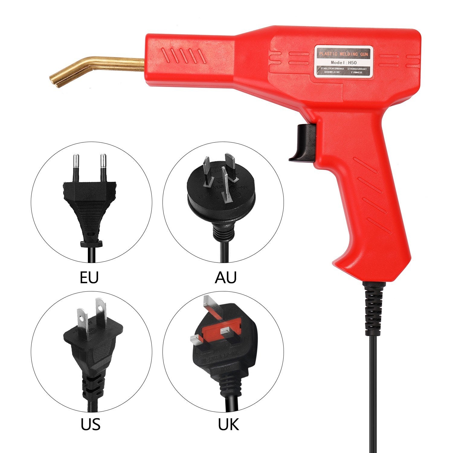 Handy Plastics Welders Garage Tools Hot Staplers Machine Staple PVC Repairing