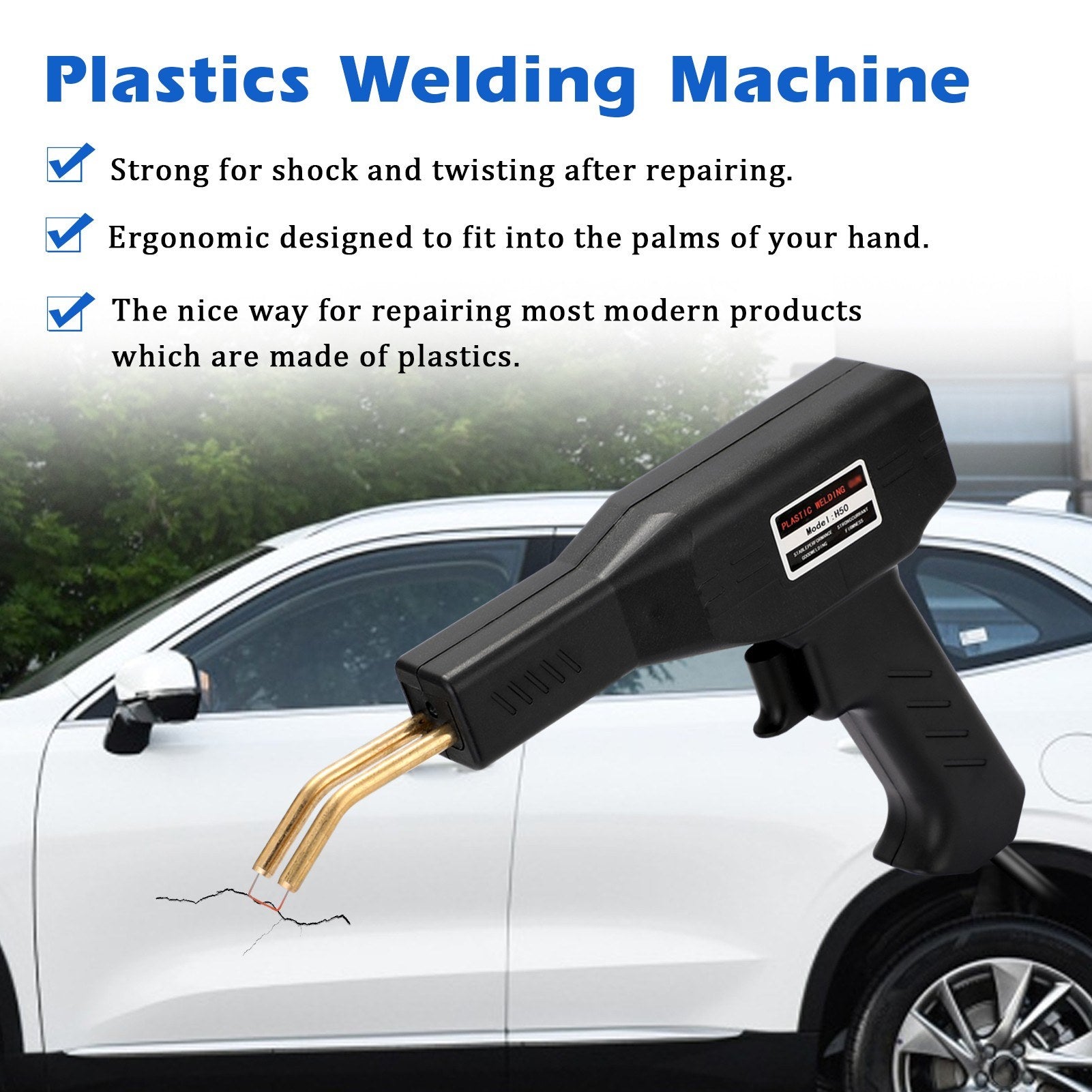 Handy Plastics Welders Garage Tools Hot Staplers Machine