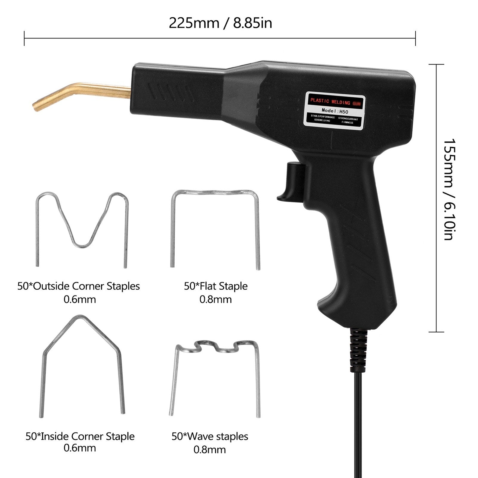 Handy Plastics Welders Garage Tools Hot Staplers Machine