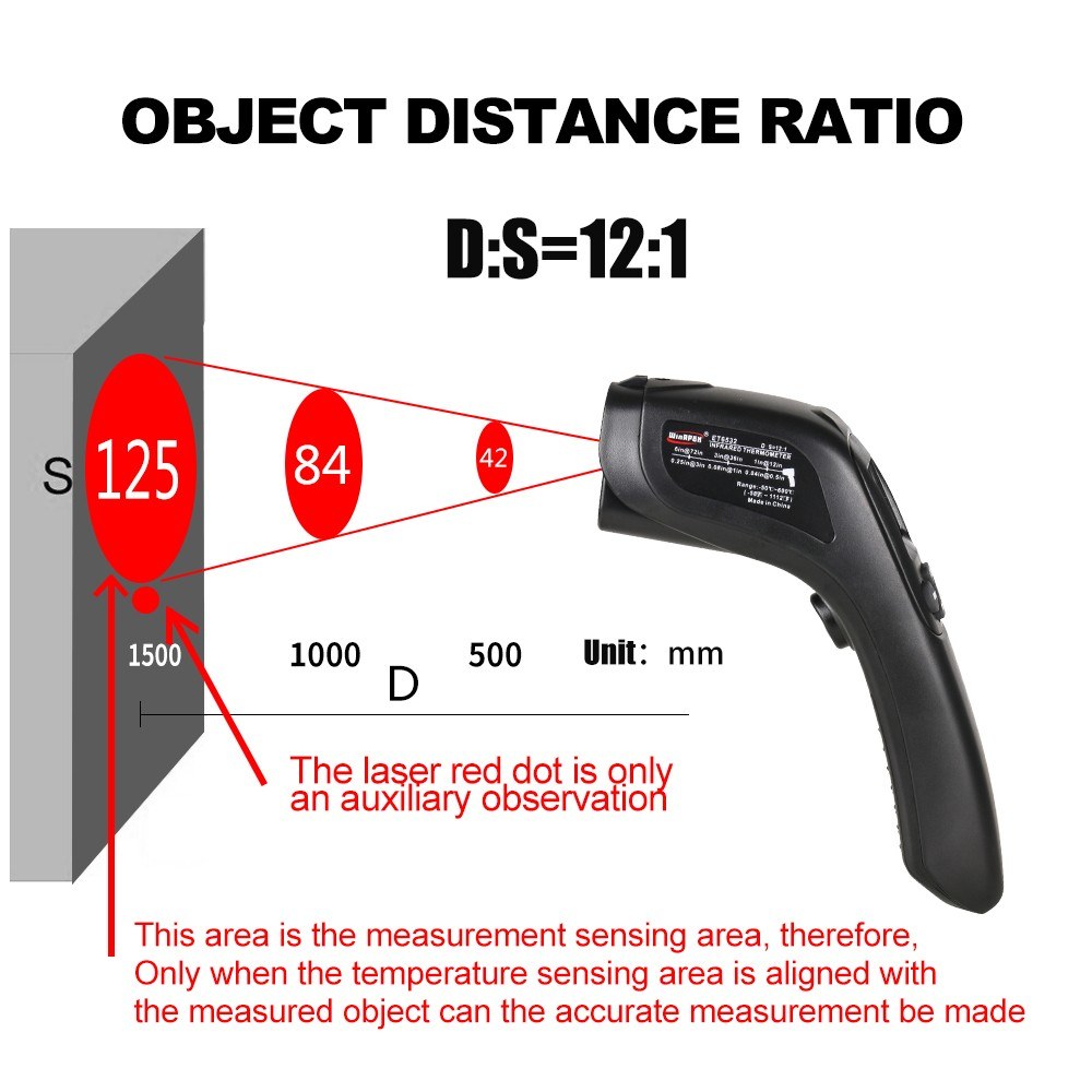 Non Contact Infrared Intelligent Temperature Measurement Multi-purpose High Precision