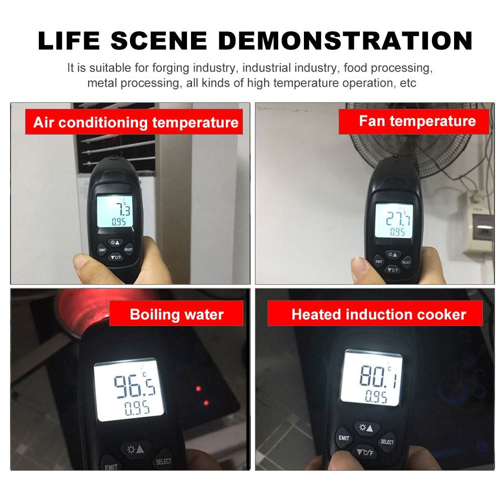 Non Contact Infrared Intelligent Temperature Measurement Multi-purpose High Precision