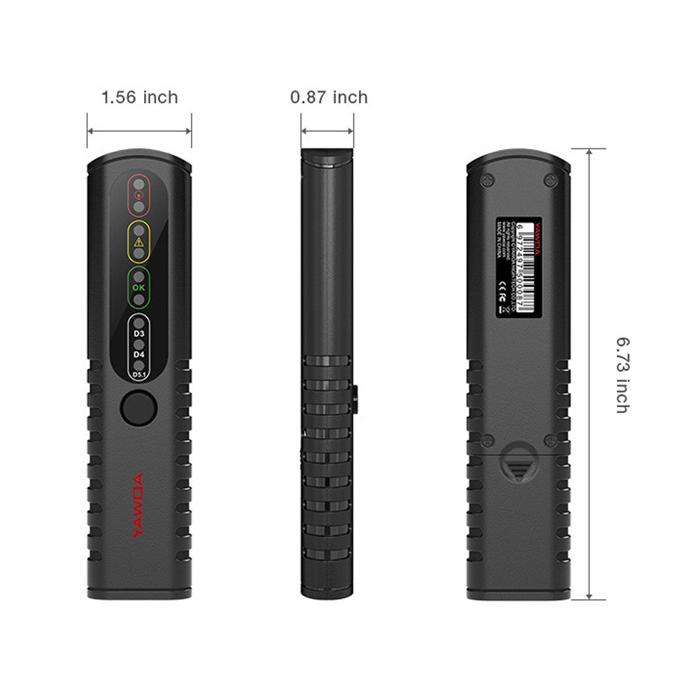 Automobile Brake Oil Detector Testing Pen Water Fluid Tester Universal LED Indicator Tool