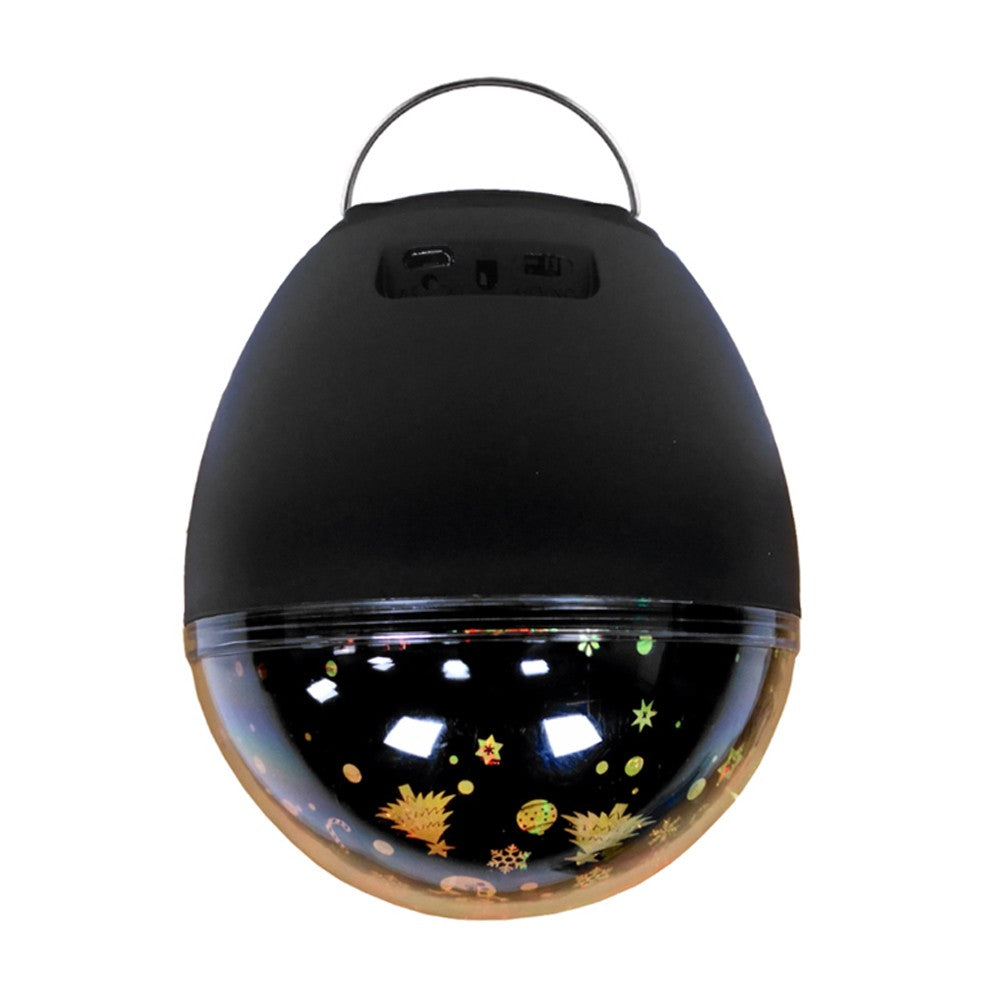 IR Remote Control Bluetooth Audio Portable Multifunction Projection Lamp