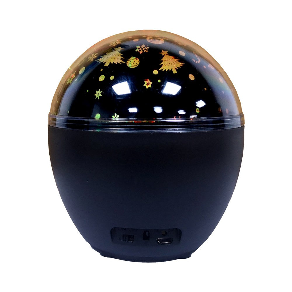 IR Remote Control Bluetooth Audio Portable Multifunction Projection Lamp