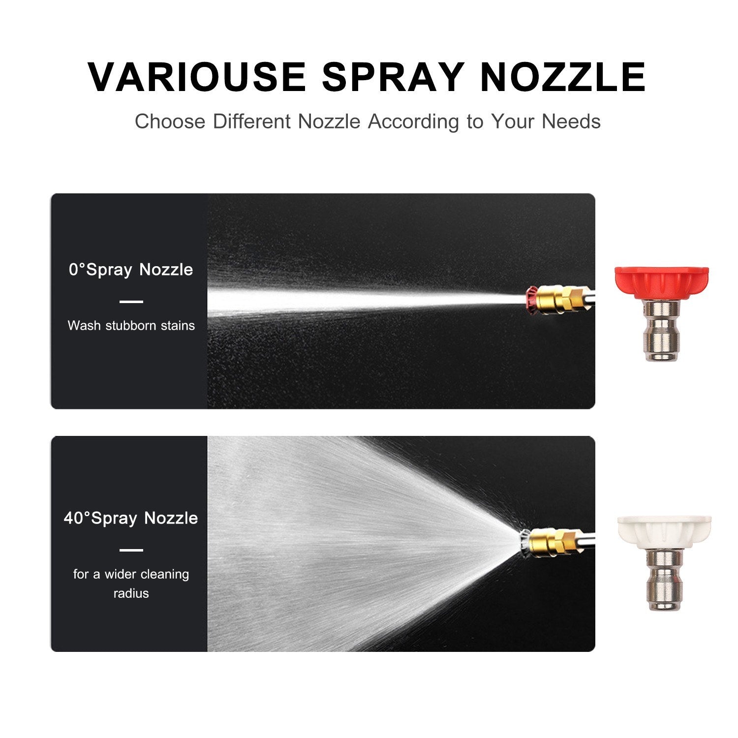 Portable High Pressure Washer Machine With Foam Generator Nozzle