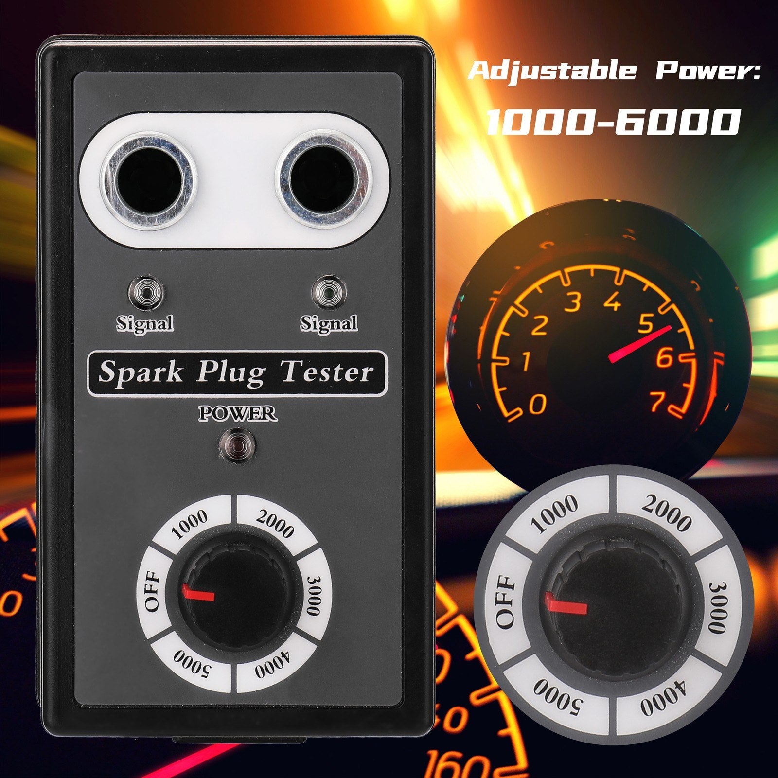 Automotive Diagnostic Scanner Vehicle Plug Analyzer Spark Plugs Tester