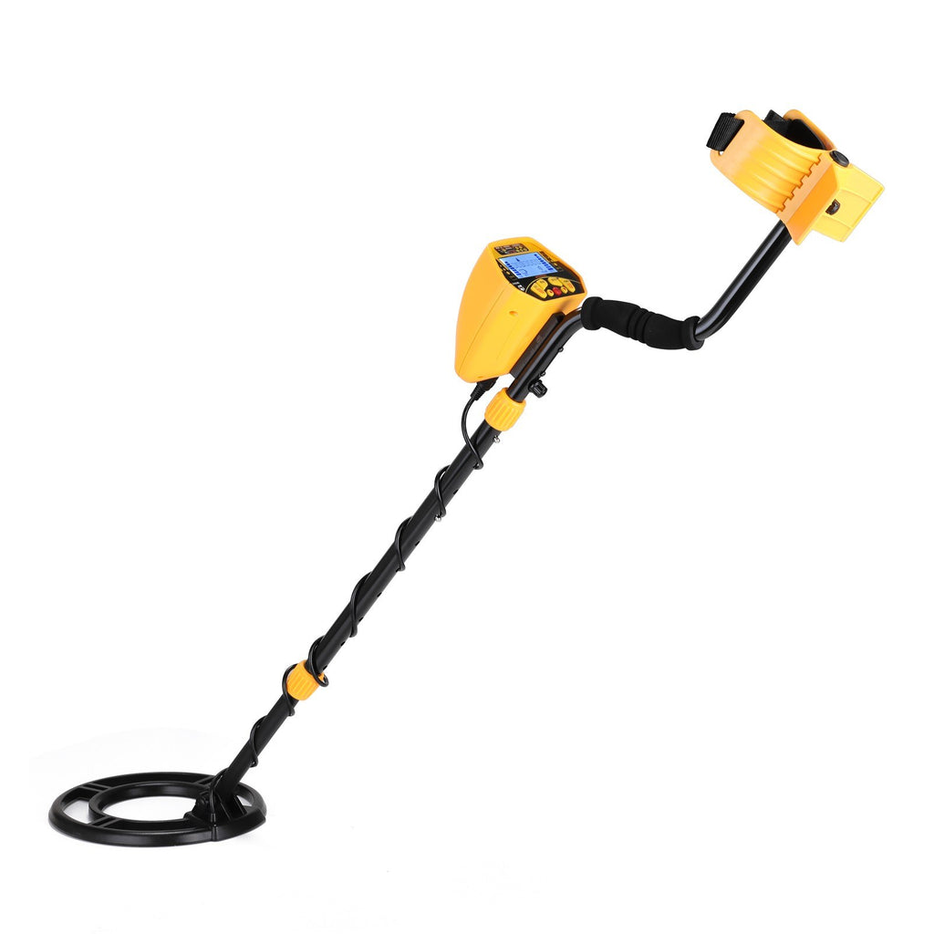 LCD Display Screen Handheld Metal Detector Accuracy Treasure Underground Finder for Adults and Kids