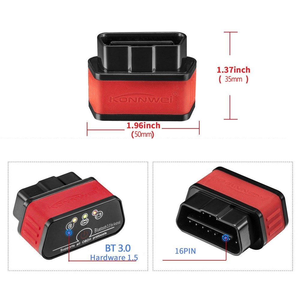 BT Automotive Scanner Car On-Board Diagnostic Multifunctional Tool