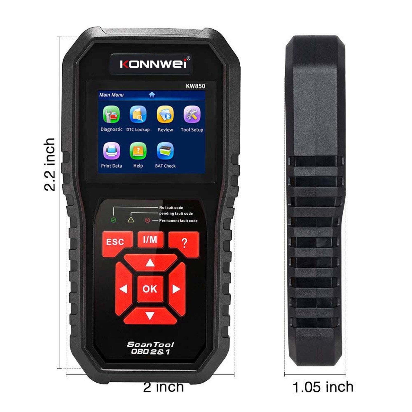 Multifunctional Auto Diagnostic Scanner Tools Car Tool Check Engine Automotive On-Board Machine