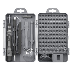 Screwdriver and Bit Set Multiple Screw Driver Bits Manual Repairing Tool for Phone Electronic Device 115pcs