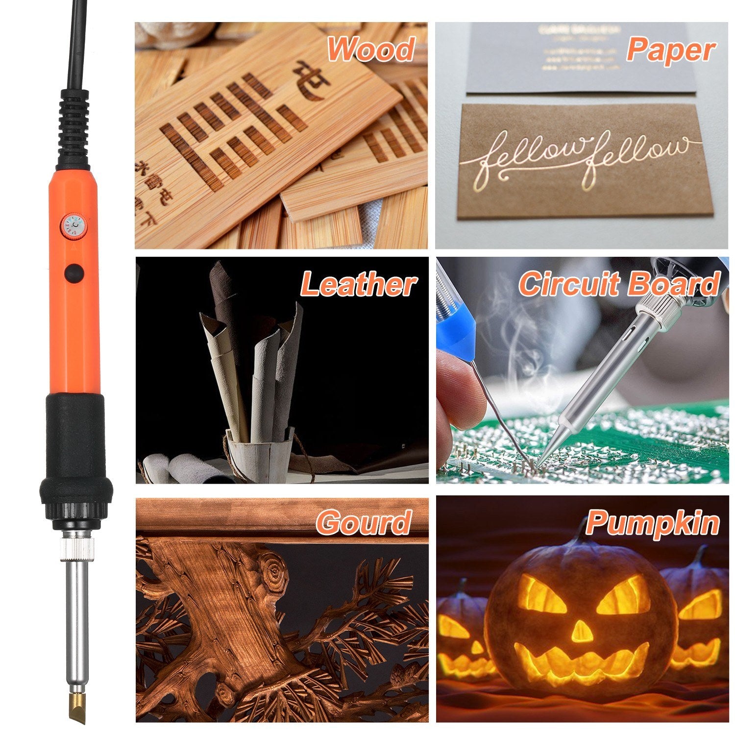 Electric Soldering Iron Kit Welding Adjustable Temperature 200~450°C