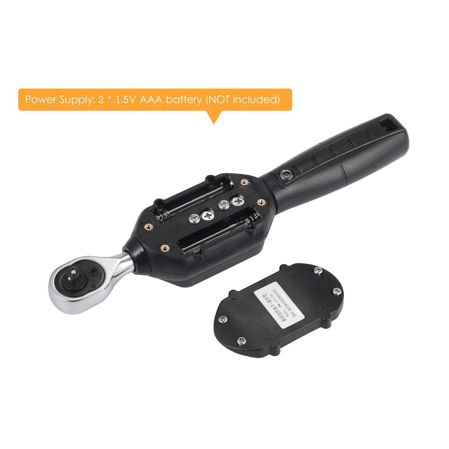 Preset Torque Wrench 10Nm Adjustable 1.6-inch LCD Digital Display for Bicycle Vehicle Maintenance