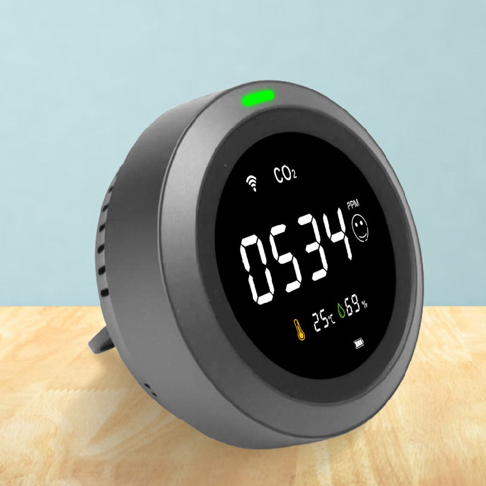 WIFI Intelligent CO2 Carbon Dioxide Temperature Humidity USB Air Quality Tester Detector
