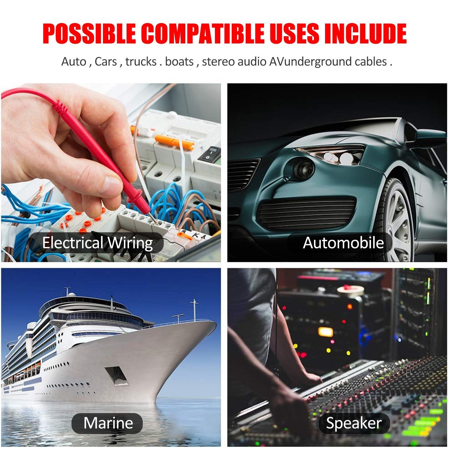 600Pcs Assorted Male and Female Wire Connector Set with Crimper Quick Disconnect Connectors Cold-Pressed Crimp Terminals for Electrical Wiring