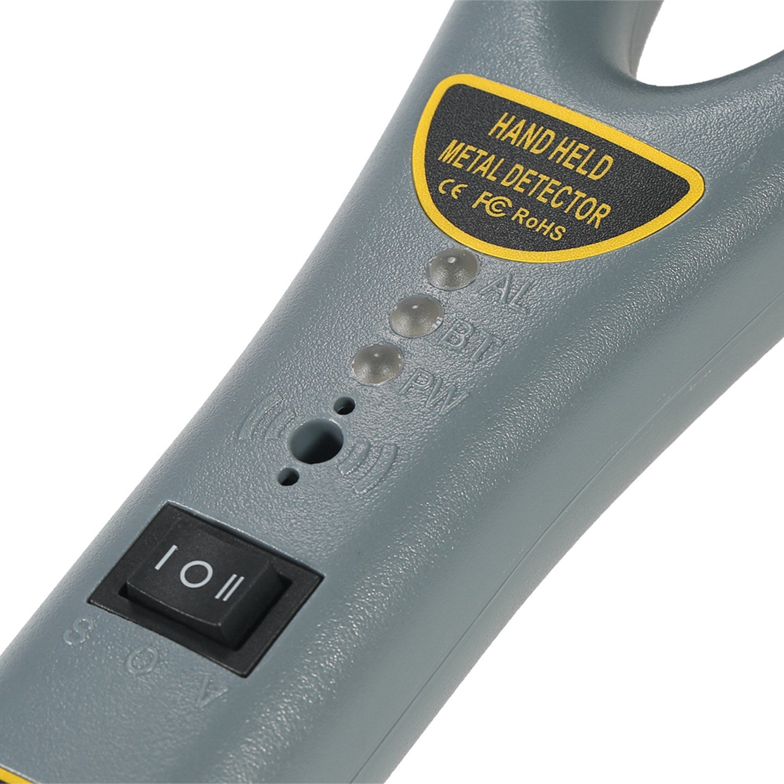 Portable Handheld Metal Detector High Sensitivity Safety Inspection With Buzzer Vibration for Security Check