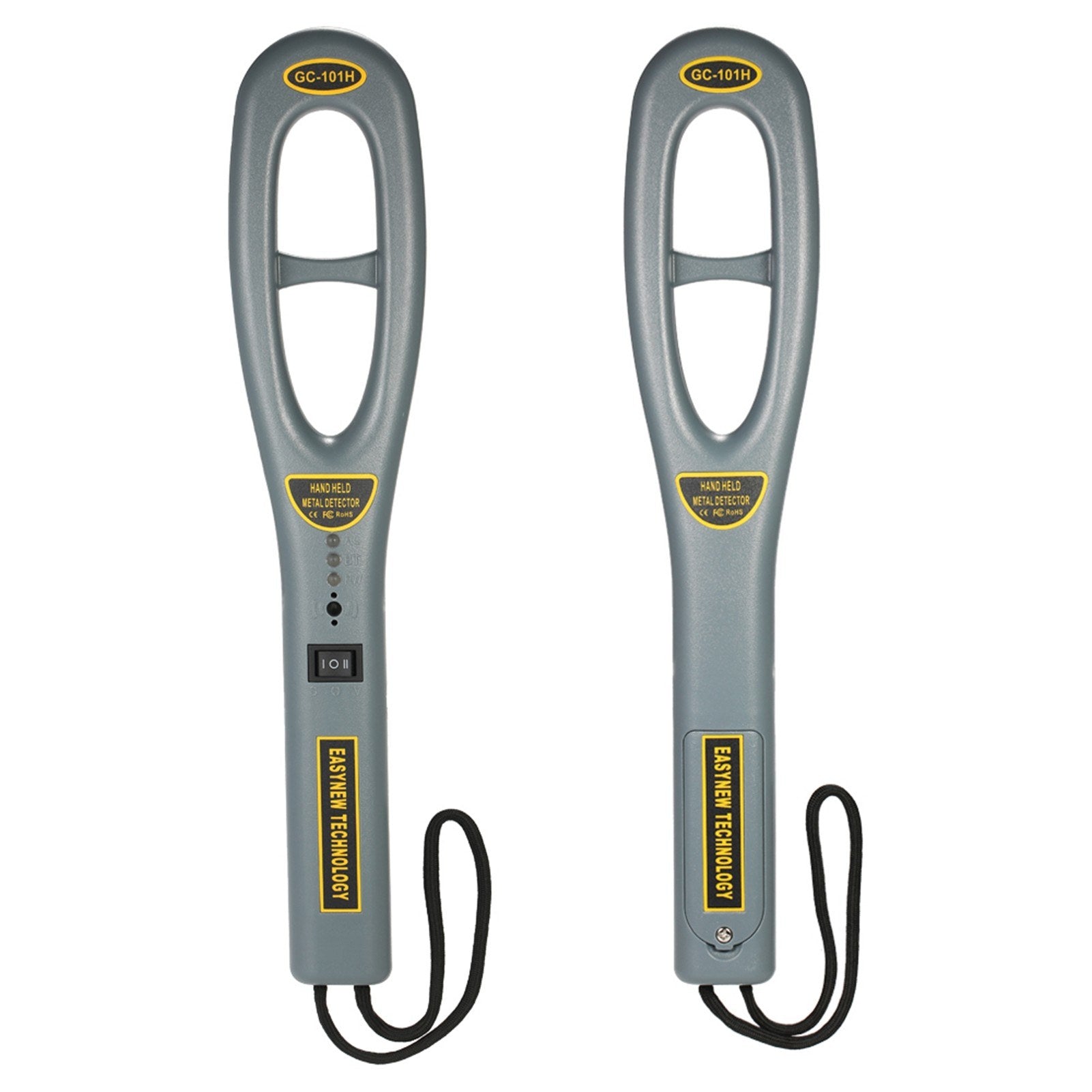 Portable Handheld Metal Detector High Sensitivity Safety Inspection With Buzzer Vibration for Security Check