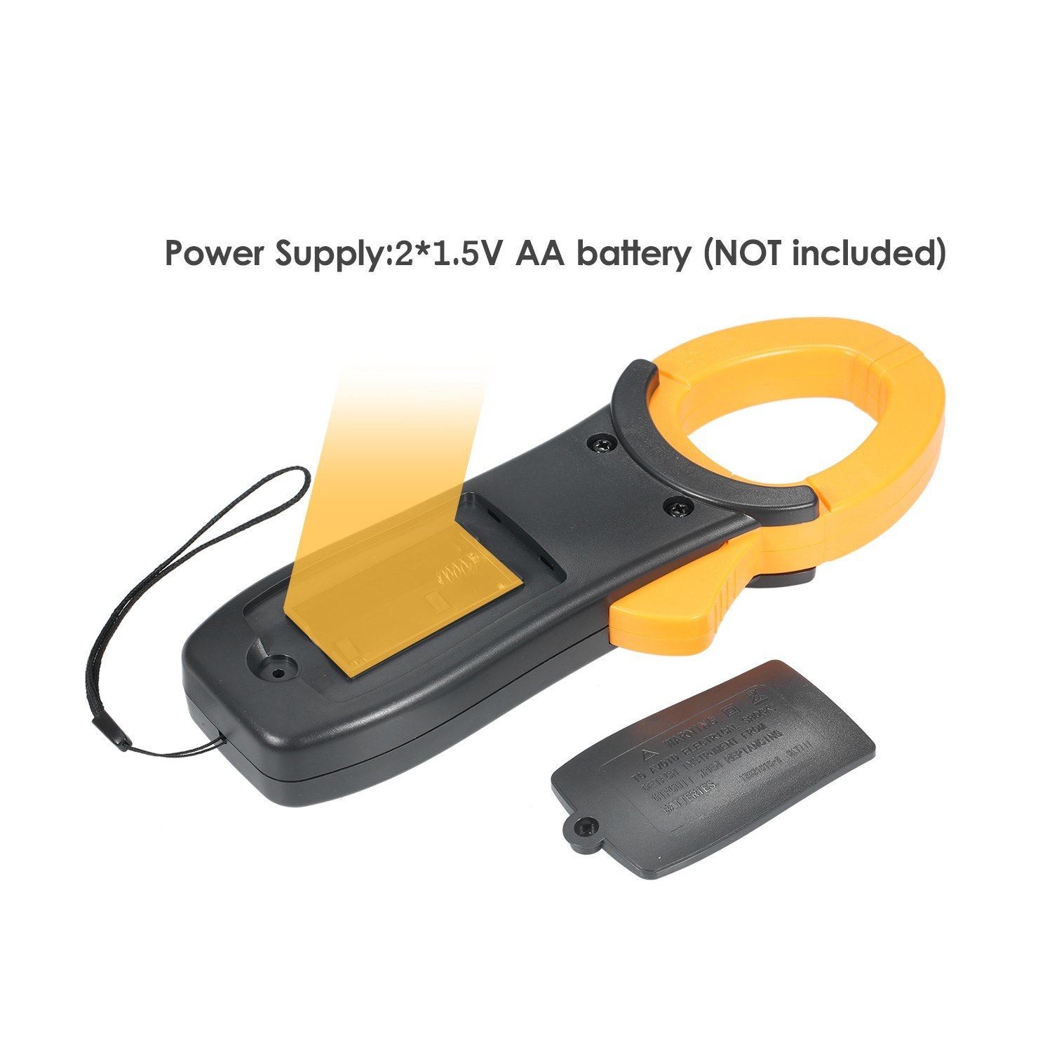 1000A AC Clamp Meter Auto Range 6000 Counts 1.9-inch LCD Digital True RMS NCV Type Universal