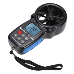Mini LCD Digital Anemometer Wind Speed Air Velocity Temperature Measuring with Backlight