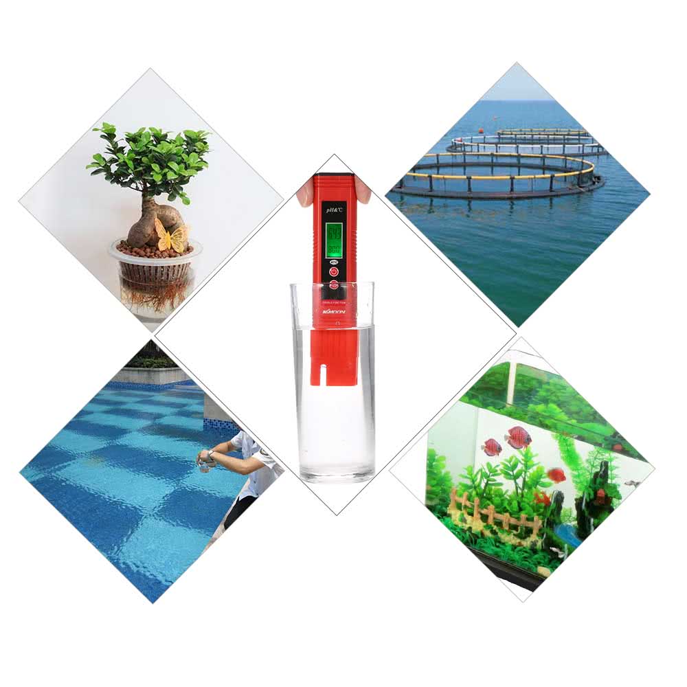 Professional & Power-saving pH-007 Pen-Type pH Meter High Precision with Automatic Temperature Compensation