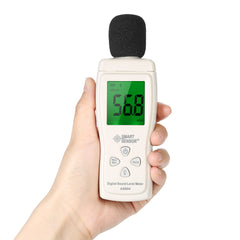Mini Digital Sound Level Meter LCD Display Noise Measuring Instrument Decibel Tester 30-130dBA