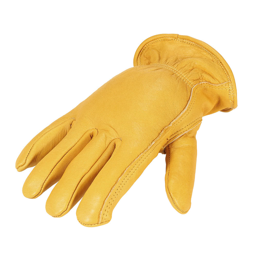 Men's Work Cowhide Gloves Gardening Digging Planting Pruning Protective Non-Slip Protection Wear