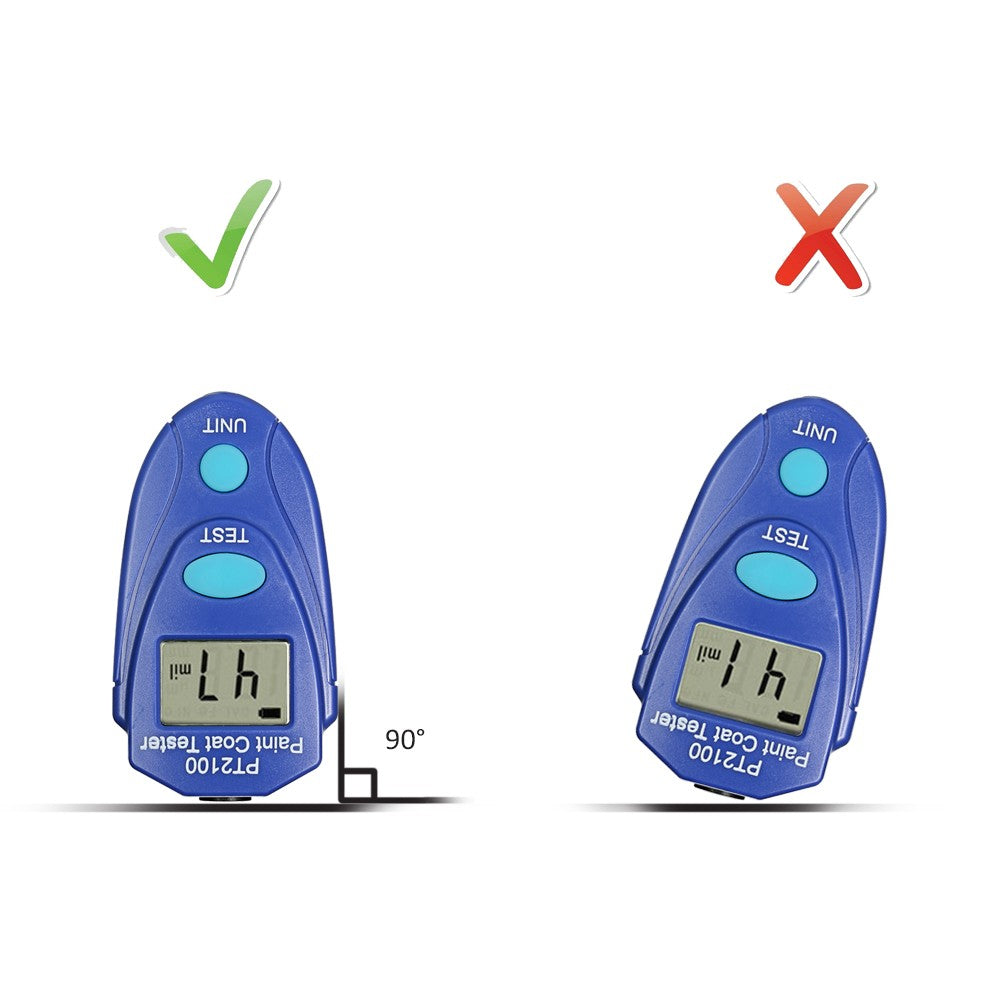 Digital Thickness Gauge Mini Accurate Coating Precise Car Paint Tester