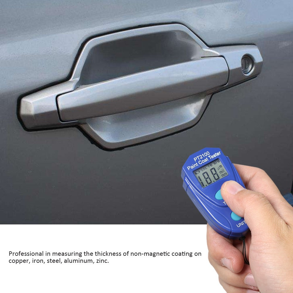 Digital Thickness Gauge Mini Accurate Coating Precise Car Paint Tester