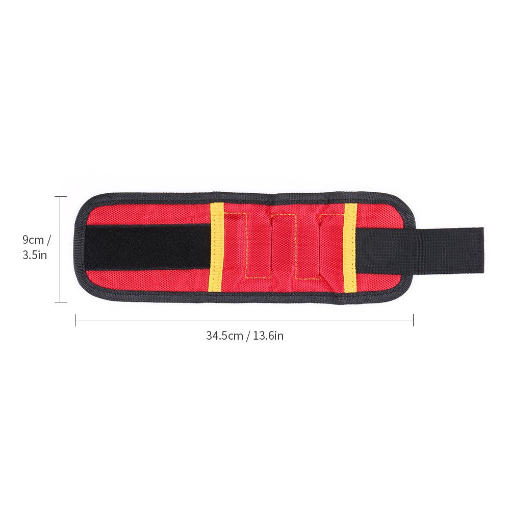 Multi-functional Magnetic Wristband Small Parts Adsorption Tools Nails Drill Bits Holder Repair