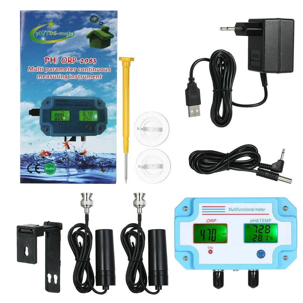 3 in 1 pH/ORP/TEMP Meter Water Detector