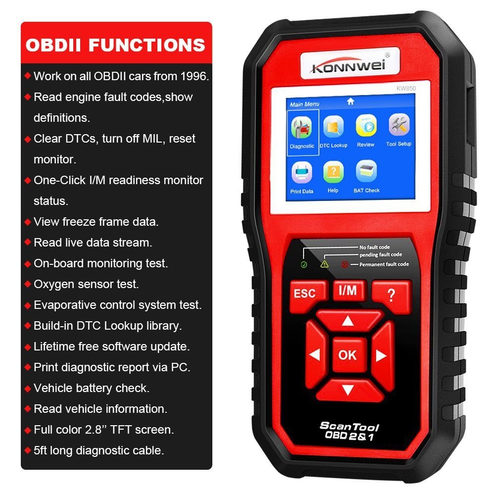 Universal Car Automotive Code Scanner Diagnostic Tool Auto Code-reader