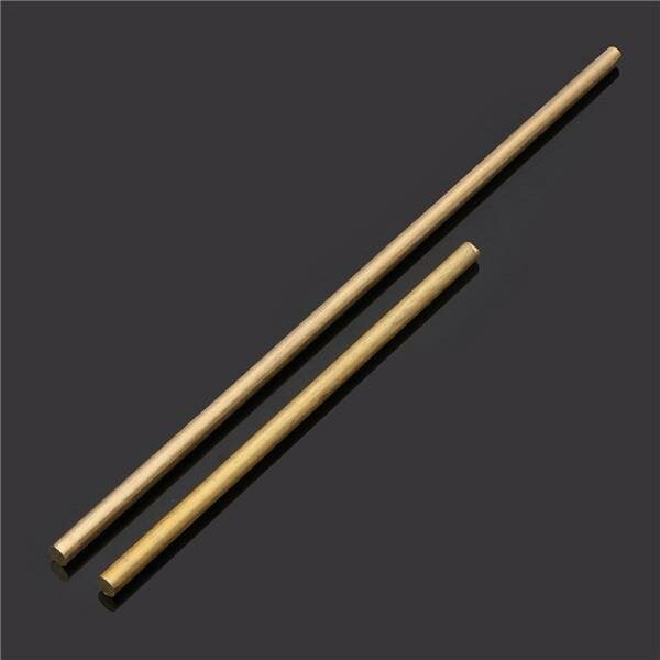 8mm Diameter 100/200/330/500mm Brass Round Bar Rod Circular Tube