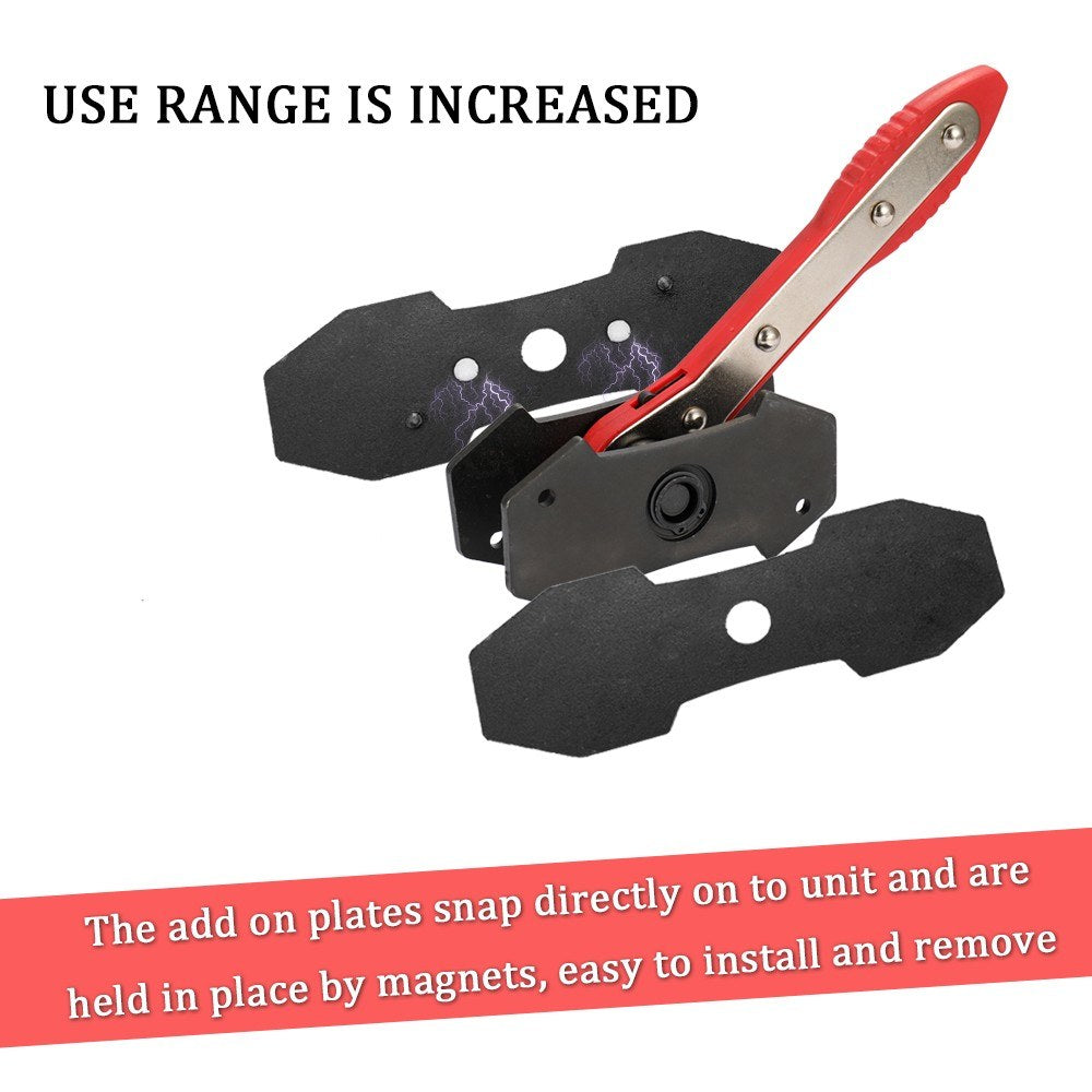 Ratcheting Brake Caliper Piston Spreader Press Tool With 2 Plate Car Accessories Twin Quad Separator Pad