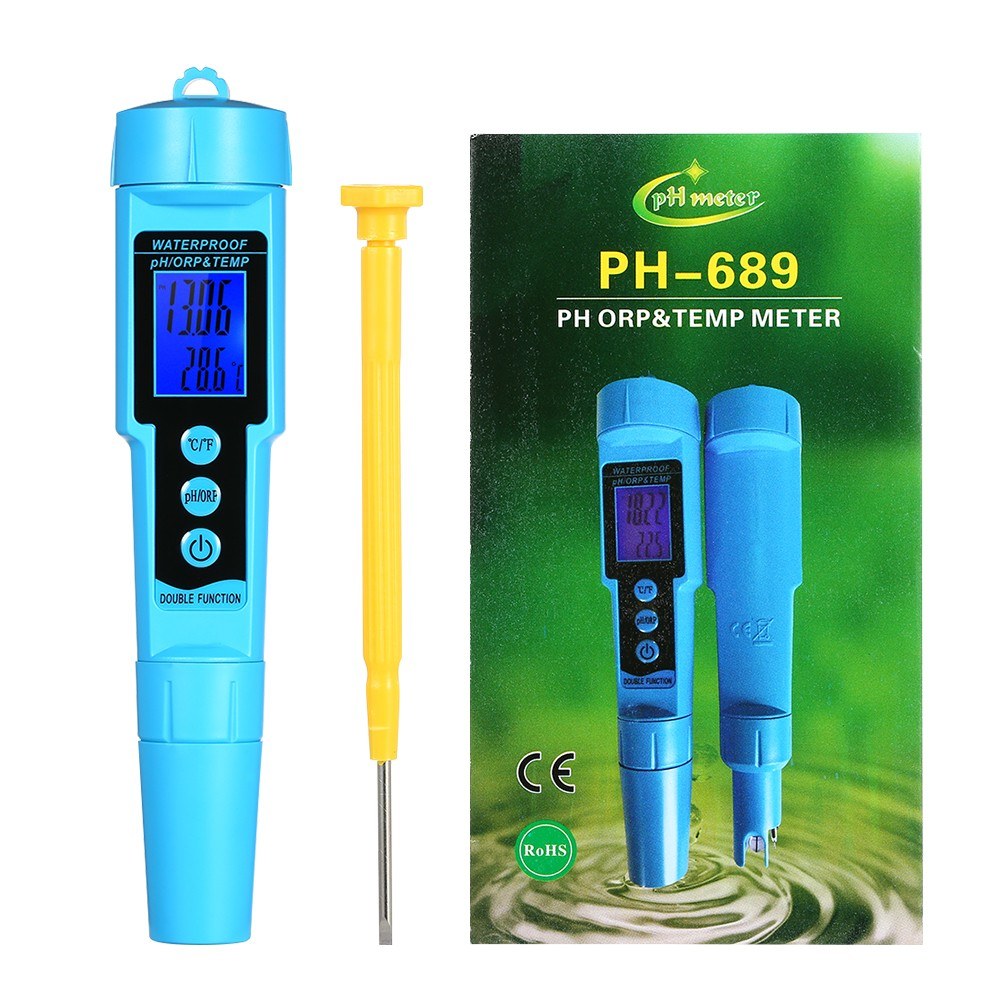 3 in 1 pH/ORP/TEMP Meter Water Detector Multi-function Quality Monitor Tester
