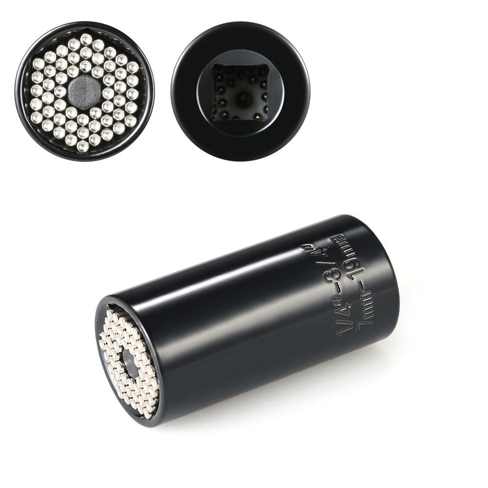 7mm-19mm Multi-functional Universal Socket Metric Wrench Power Drill Adapter Set Professional Repair Tools