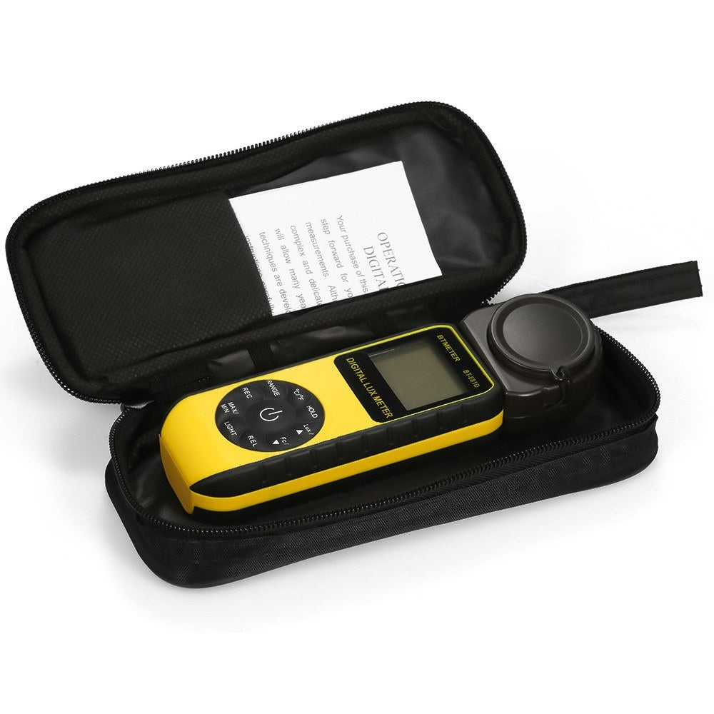 Digital Lux Meter Handheld Luxmeter Lux/FC Luminometer Photometer Measure Tester