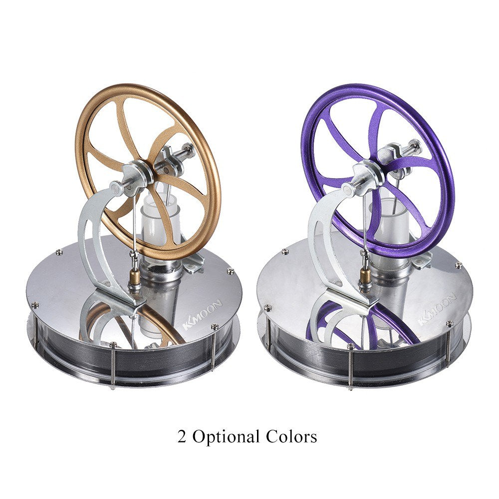 Low Temperature Stirling Engine Motor Model Heat Steam Education Toy DIY Kit
