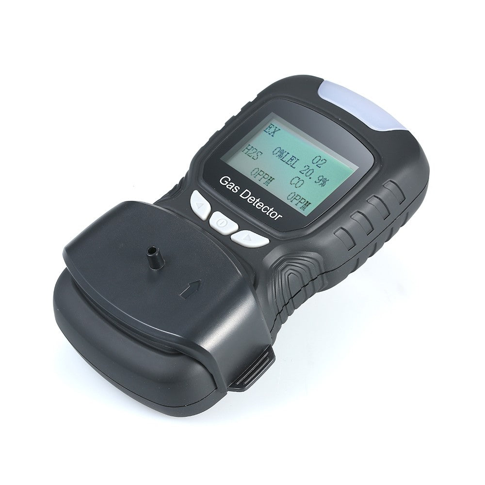 4 in 1 Gas Detector CO Monitor Digital Handheld Toxic Carbon Monoxide Hydrogen Sulfide Tester