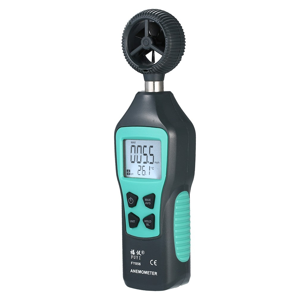 Digital Anemometer Thermometer Handheld Pocket Wind Speed Meter