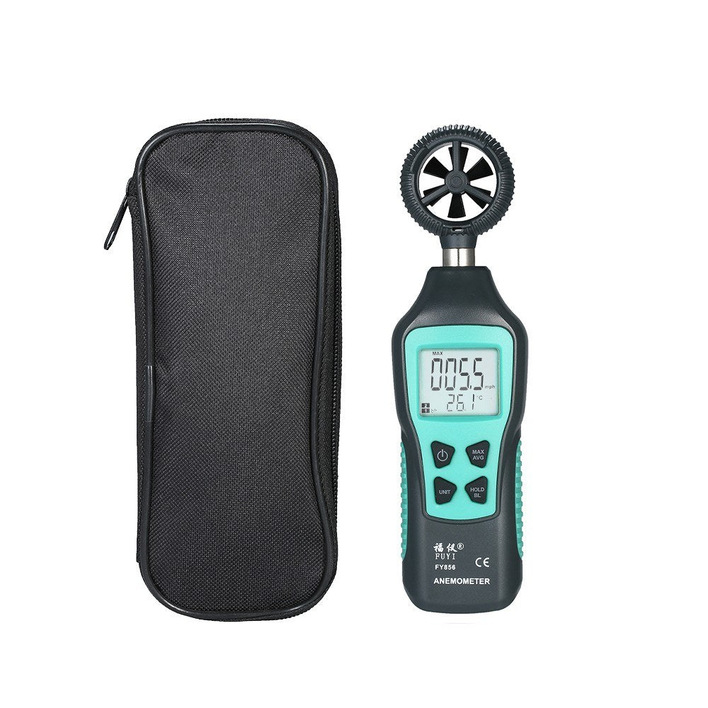 Digital Anemometer Thermometer Handheld Pocket Wind Speed Meter
