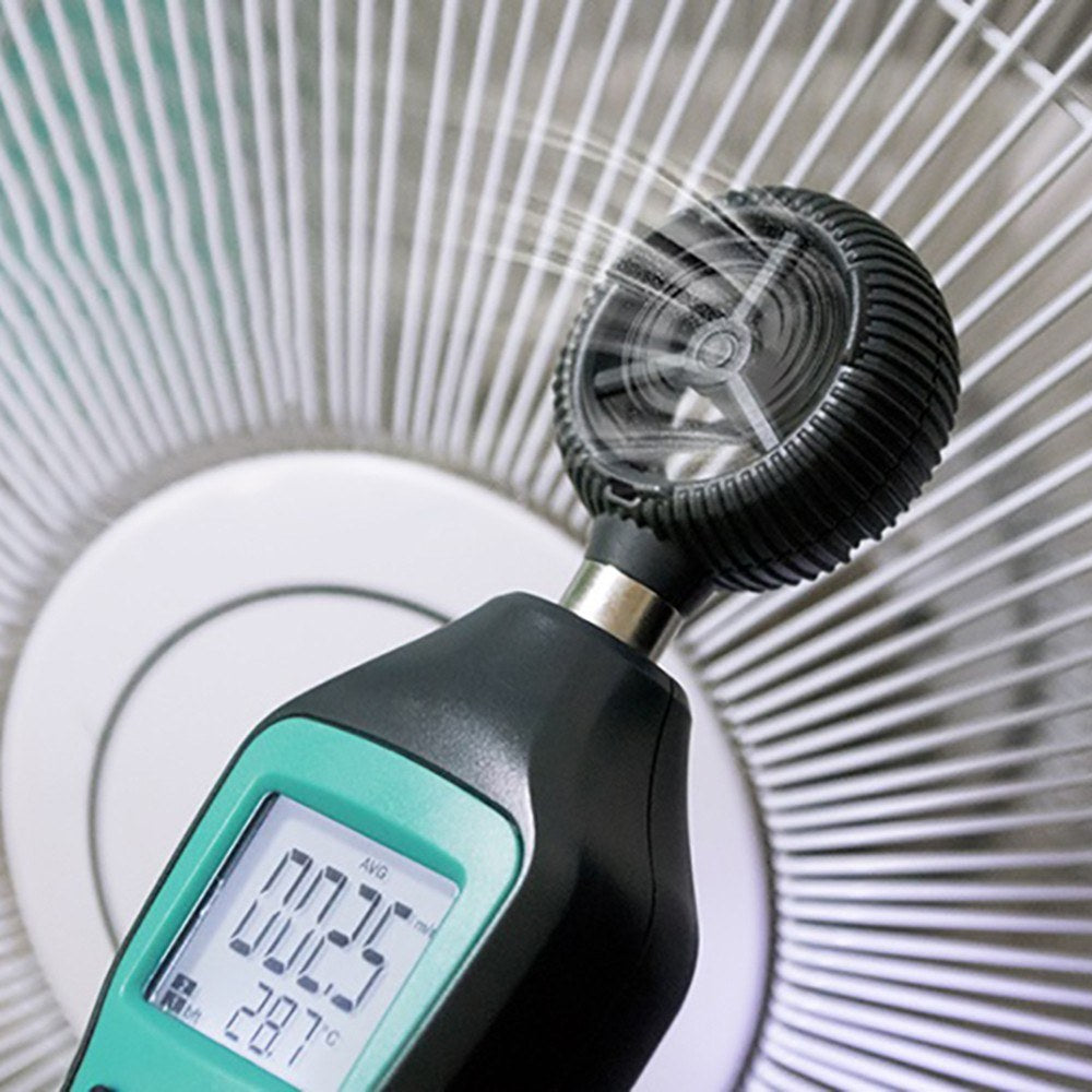 Digital Anemometer Thermometer Handheld Pocket Wind Speed Meter