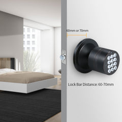 Digital Door Lock Keyless Keypad Coded Smart Room Combination