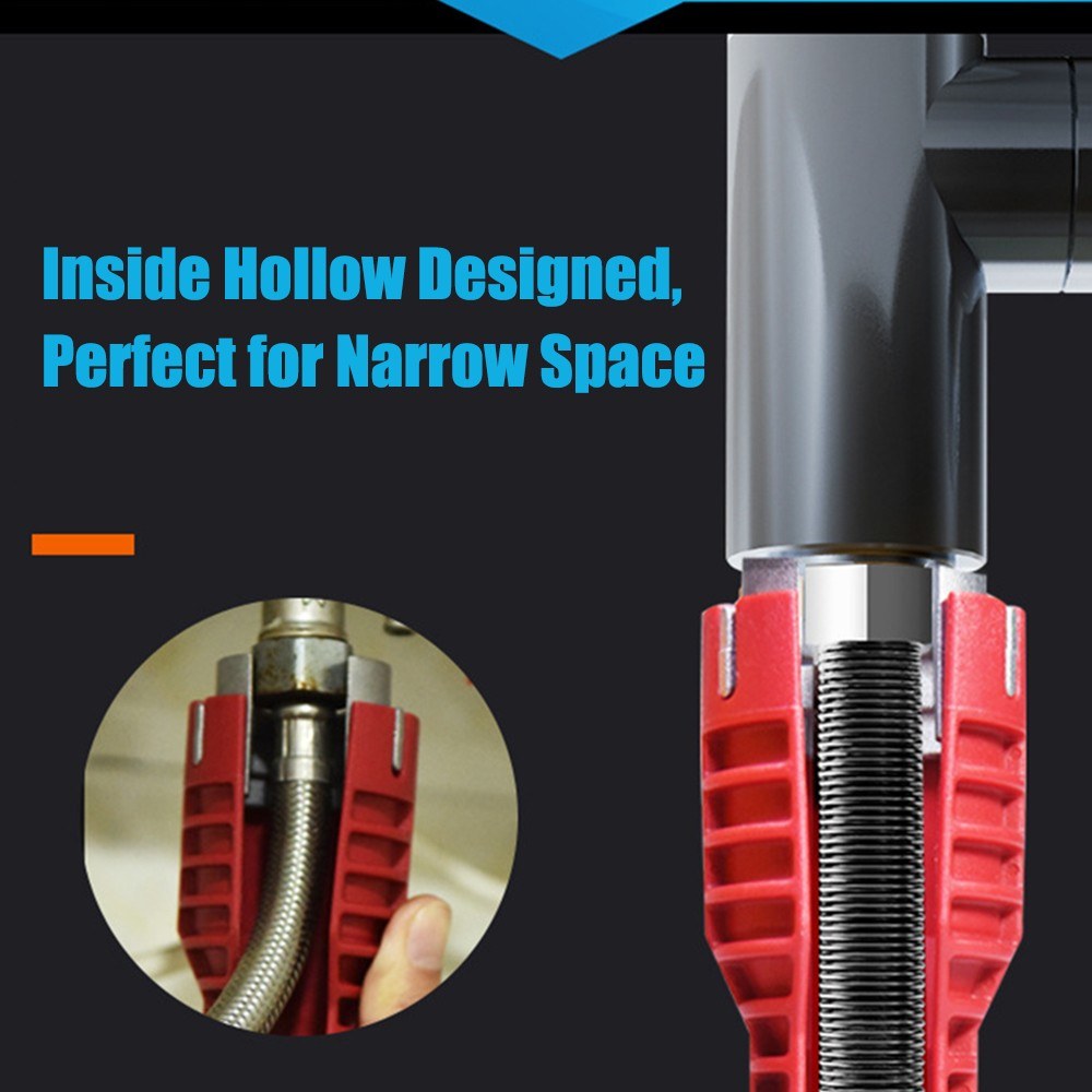 Multifunctional Wrench Tool Faucet and Sink Installer Water Heater Disassembling